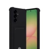 Samsung Galaxy A56 Kılıf Kelvin Kartvizitli Silikon - Siyah