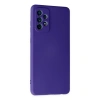 Samsung Galaxy A72 Kılıf Nano İçi Kadife Silikon - Mor