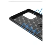 Samsung Galaxy A91 / S10 Lite Kılıf Range Yüzüklü Silikon - Siyah-kırmızı