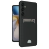 Samsung Galaxy M15 Kelvin Kartvizitli Silikon - Siyah