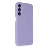 Samsung Galaxy M15 Kılıf First Silikon - Lila