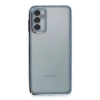 Samsung Galaxy M23 Kılıf Razer Lensli Silikon - Açık Mavi