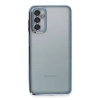 Samsung Galaxy M23 Kılıf Razer Lensli Silikon - Açık Mavi