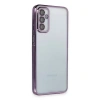 Samsung Galaxy M23 Kılıf Razer Lensli Silikon - Mor