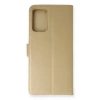 Samsung Galaxy Note 20 Kılıf Trend S Plus Kapaklı Kılıf - Gold