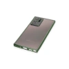 Samsung Galaxy Note 20 Ultra Kılıf Razer Lensli Silikon - Yeşil
