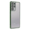 Samsung Galaxy S21 Ultra Kılıf Razer Lensli Silikon - Yeşil