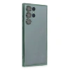 Samsung Galaxy S22 Ultra Kılıf Razer Lensli Silikon - Yeşil