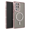 Samsung Galaxy S23 Ultra Joke Simli Magneticsafe Kılıf - Pembe