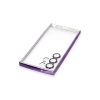 Samsung Galaxy S23 Ultra Kılıf Razer Lensli Silikon - Mor