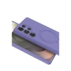 Samsung Galaxy S23 Ultra Regal Magsafe Standlı Kapak - Lila
