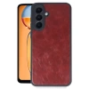 Samsung Galaxy S24 Fe Kılıf Aras Deri Kapak - Bordo