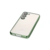 Samsung Galaxy S24 Kılıf Razer Lensli Silikon - Yeşil