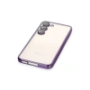 Samsung Galaxy S24 Plus Kılıf Razer Lensli Silikon - Mor