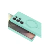 Samsung Galaxy S24 Ultra Regal Magsafe Standlı Kapak - Su Yeşili