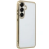 Samsung Galaxy S25 Kılıf Razer Lensli Silikon - Gold