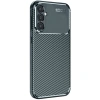Samsung Galaxy S25 Plus Kılıf Auto Focus Karbon Kapak - Koyu Yeşil