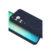 Samsung Galaxy S25 Regal Magsafe Standlı Kapak - Lacivert