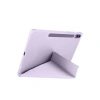 Samsung Galaxy X610 Tab S9 Fe Plus 12.4 Kılıf Kalemlikli Mars Tablet Kılıfı - Lila