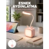 Şarj Edilebilir LED Masa Lambası Kablosuz Taşınabilir Gece Lambası