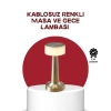 Şarj Edilebilir LED Masa Lambası – USB Girişli Metal Yapı
