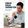 Şarjlı Bilekten Dijital Tansiyon Ölçer Geniş LCD Ekranlı
