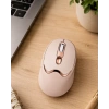 Şarjlı Kablosuz Mouse Sessiz Tıklama Bluetooth ve USB Destekli
