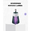 Şarjlı Mor Işıklı Sivrisinek Öldürücü Lamba – Sessiz ve Kimyasal İçermez