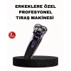 Şarjlı Saç ve Sakal Tıraş Makinesi Kablosuz Kompakt Tasarımlı