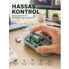 Şeffaf Tasarımlı Bluetooth Kablosuz Mouse Pilli Kullanım Yeni Nesil