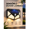 SENSÖRLÜ GÜNEŞ ENERJİLİ DUVAR LAMBASI