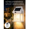 Sensörlü Solar Led Dış Duvar Aydınlatma Yeni Nesil
