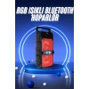 Ses Bombası Kablosuz Bluetooth Hoparlör Çift Çıkışlı Yüksek Ses Kaliteli Hoparlör