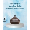 Sessiz Çalışan Aromaterapi Difüzörü – 4 Zaman Ayarlı 7 Renkli Işık Seçeneği