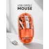Sessiz Kablosuz USB Girişli Mouse Fare Yüksek Performanslı