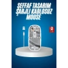 Sessiz Tıklama Çift Modlu Bluetooth Ve Alıcı Şeffaf Mouse Fare