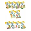 Sevimli Dinozorlar Boyama Kitabı  Çıkartmalı (10  Set)