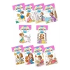 Sevimli Prensesler Boyama Kitabı  Çıkartmalı (10  Set)