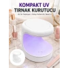 Seyehat Tipi Mini Oje Kurutucu Ultraviole Mor Işık Protez Tırnak Kurutucu Yeni Nesil