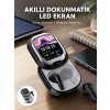 Şık Akıllı ve Güçlü: LED Ekranlı Kablosuz Kulaklık Seti