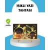 Silinebilir LED Mesaj Tahtası 7 Renkli Kalem Dahil