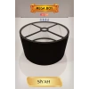 Siyah Lambader Başlığı 35 CM Mega Boy