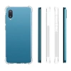 SM Galaxy A02 - M02 Anti-Drop Shockproof Darbe Emici Silikon Kılıf-(5775)