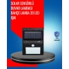 Solar Enerjiyle Çalışan IP65 Su Geçirmez 20 LED Duvar Lambası
