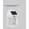 Solar Sensörlü Dış Mekan Lamba 3 Işık Modlu ve IP65 Dayanıklı