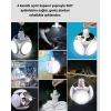Solar ve USB Şarjlı Su Geçirmez Katlanabilir LED Lamba