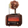 Şömineli Gramofonlu Radyo RT-651