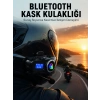 Su Geçirmez Bluetooth 5.3 Kask Kulaklığı 1000mAh Bataryalı