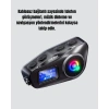 Su Geçirmez Bluetooth 5.3 Kask Kulaklığı 1000mAh Bataryalı