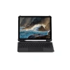 T5209d İpad Pro 12.9 (2021) Kılıf İnter Ledli Klavyeli Tablet Kılıfı - Siyah